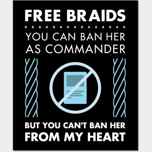 FREE BRAIDS - magic the gathering Posters and Art